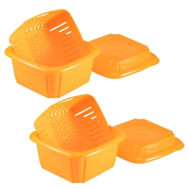 Fresh Produce Vegetable Fruit Storage Containers BPA-free,3Piece