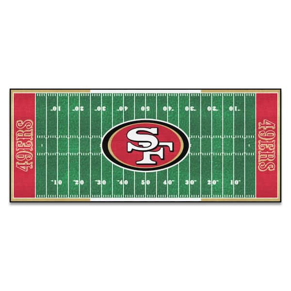 San Francisco 49ers Football Field Runner