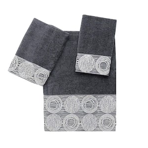 3-Piece Granite Galaxy Cotton Towel Set