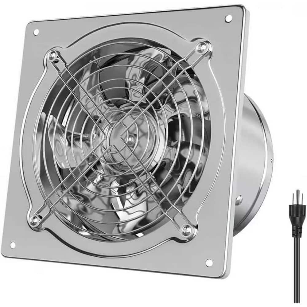 7.5 Inch Exhaust Fan with Damper and 308 CFM for Kitchen Garage Basement Shop 38W 7 Blades 3.3 ft Power Cord price history on PriceWatchPro