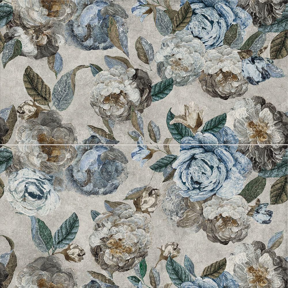 Parete Fiori Grey 23-1/2 in. x 47 in. Porcelain Floor and Wall Tile (23.1 sq. ft./Case) price history on PriceWatchPro