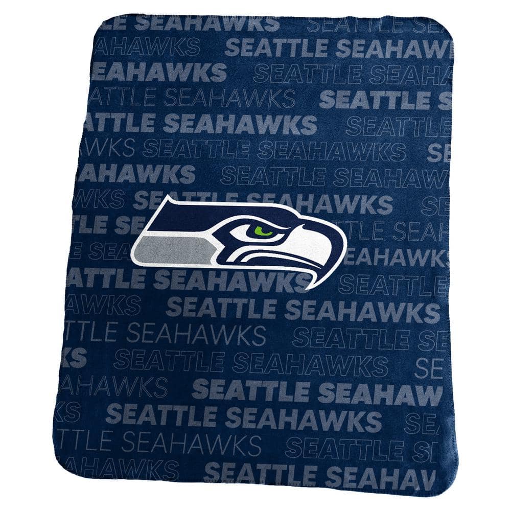 UPC 806293692744 product image for Seattle Seahawks Multi-Colored Classic Fleece Throw | upcitemdb.com