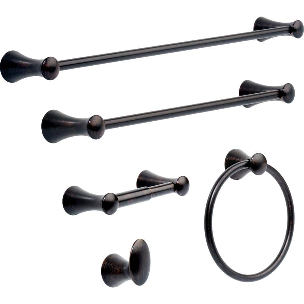 Venetian Bronze Wall Mounted Towel Ring