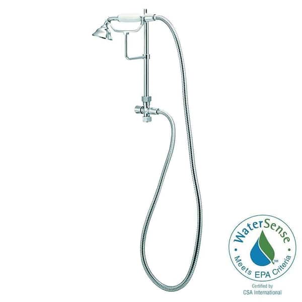 Elizabethan Classics 1-Spray Hand Shower with Cradle in Chrome