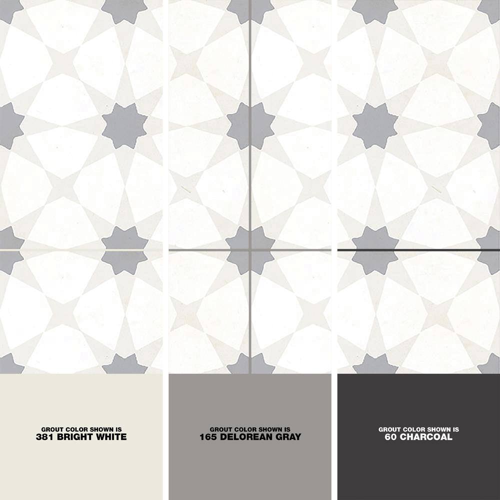 Amara 8" x 8" Zoudia Matte Porcelain Floor and Wall Tile