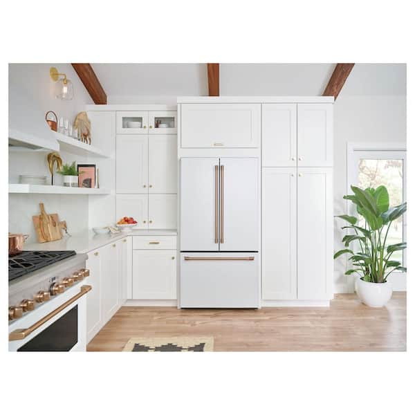 THE BEST CABINET PAINT COLORS TO GO WITH GE CAFE WHITE APPLIANCES
