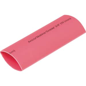 3/4 in. x 48 in. Adhesive Lined Heat Shrink Tubing - Red