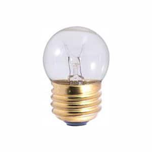 40-Watt Equivalent A19 with Medium Screw Base E26 in Black Finish Dimmable 2700K Incandescent Light Bulb 25-Pack