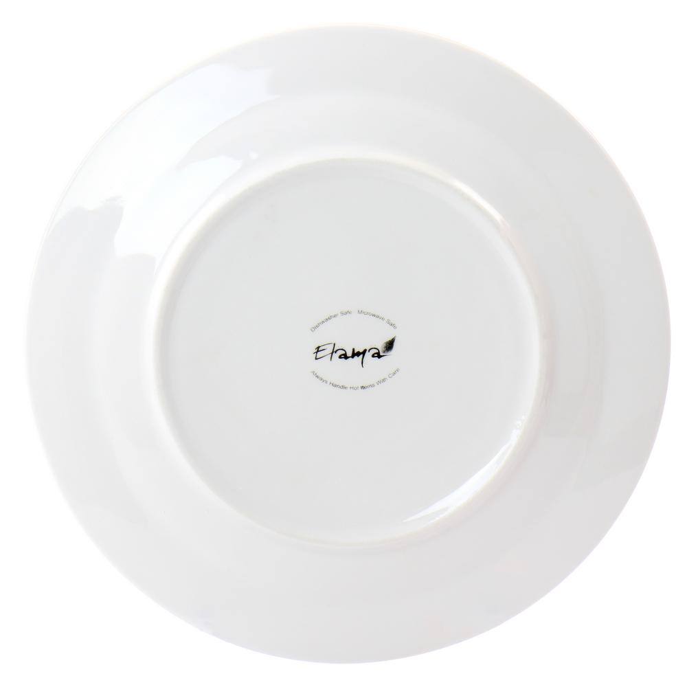 Spring Bloom 16-Piece Floral Porcelain Dinnerware Set