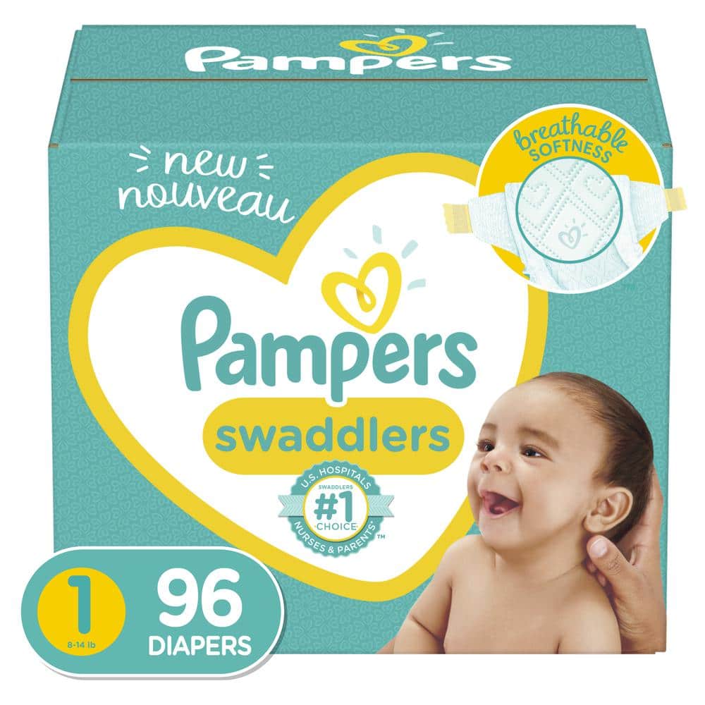 pampers1様 Pampers Swaddlers Size 1 Diapers (96-Count) 003700074964 - The