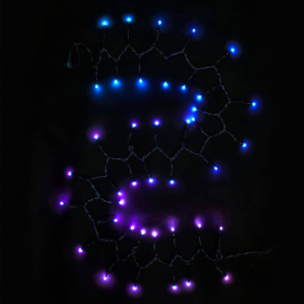 Twinkly App-Controlled Multi-Color LED Holiday String Lights, 100 Bulbs, 2 Pack