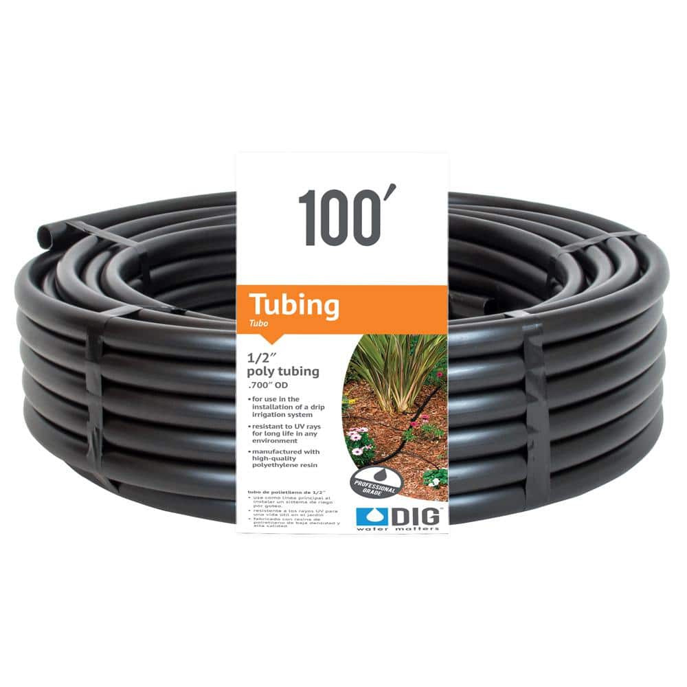 1 2 Poly Tubing Home Depot