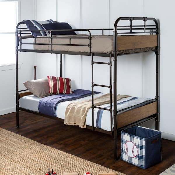 Walker Edison Furniture Company Urban, Are Metal Bunk Beds Better Than Wood