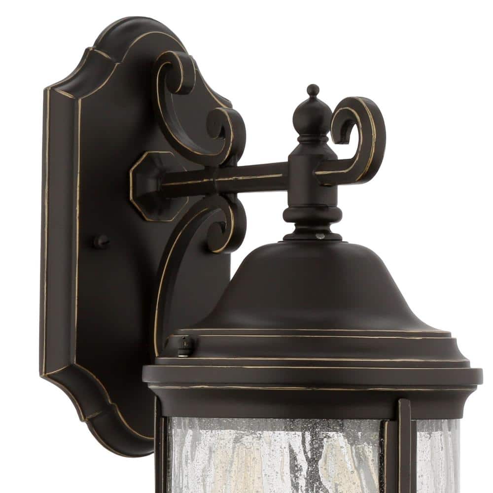 Antique Bronze 14.81" Direct Wired Electric Lantern