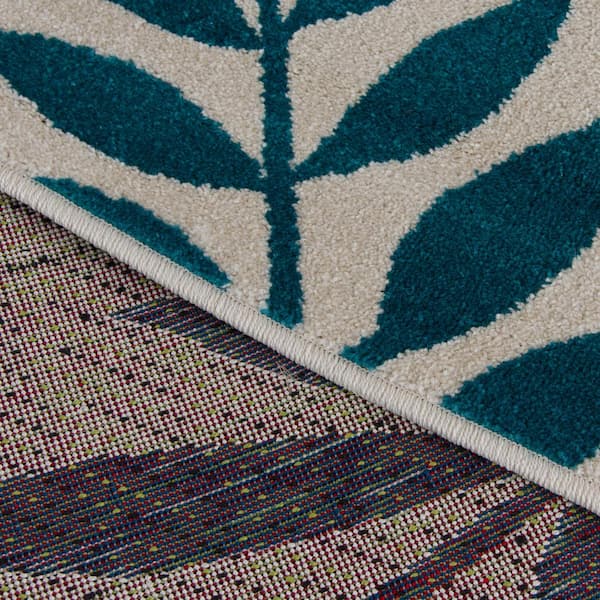 Patio Brights Blythewood Sapphire 7 ft. x 10 ft. Indoor/Outdoor Area Rug