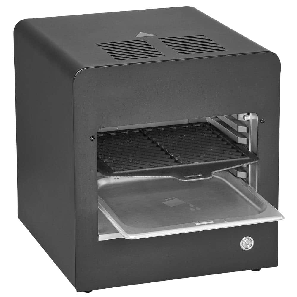 Electric Steak Grill 1800W, Smokeless 1450Â°F Infrared Broiler, Stainless Steel Indoor Cooker with 6-Tier Rack