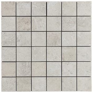 期間限定のお買い得商品 in. 3.88 Gray Provence Tile Hill Ivy x Limestone in. 0.39 ロンパース・カバーオール