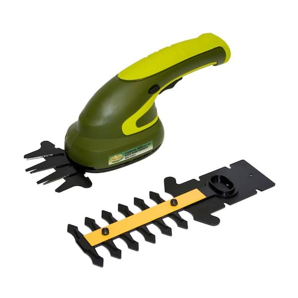 Sun Joe Hedger Joe 3.31 in. Lithium-Ion Cordless Electric Grass Shear with 5 in. Shrubber