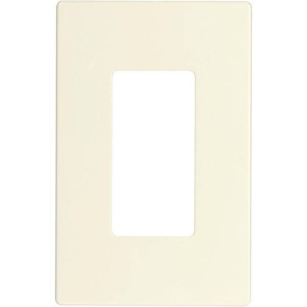 Eaton Beige 1-Gang Decorator/Rocker Wall Plate (1-Pack)