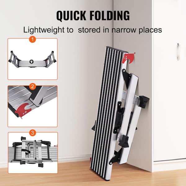 VEVOR 1 .45 ft. length Aluminum Heavy Duty Work Platform 660 VEVOR 1 .45 ft. length Aluminum Heavy Duty Work Platform 660