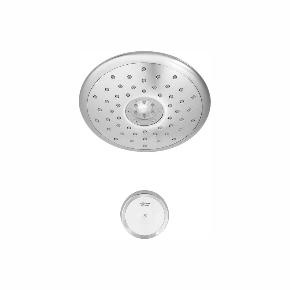 Spectra+ 4-Spray 7 in. Single Wall Mount Fixed Shower Head in Polished Chro