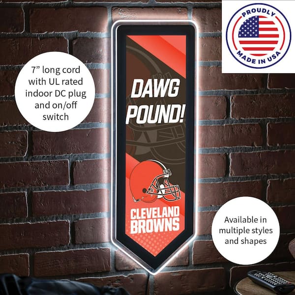 Cleveland Browns LED Wall Pennant