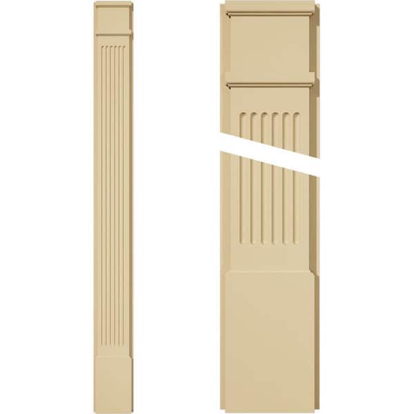 Ekena Millwork 2 in. D x 7 in. W x 72 in. L Primed Polyurethane Pilaster 1- Pack