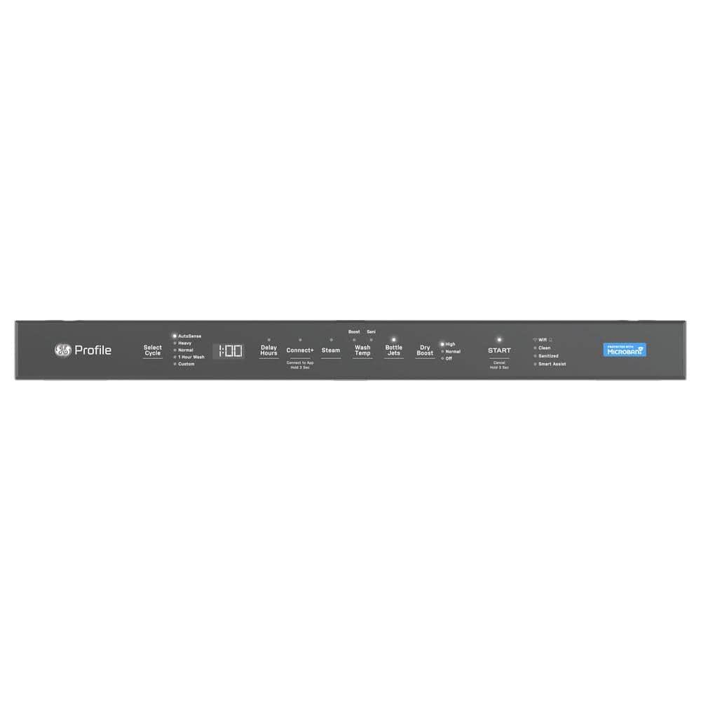 24" Stainless Steel Smart Built-In Dishwasher with Top Control