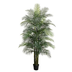9 ft. UV Resistant Artificial Areca Palm Tree (Indoor/Outdoor)