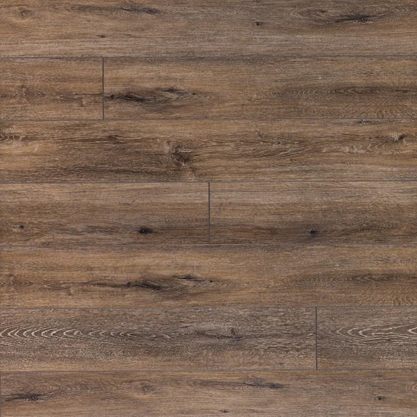 TrafficMaster Take Home Sample-6 MIL x 7 in. x 7 in. Fernwood Waterproof Click Lock Rigid Core Luxury Vinyl Plank Flooring