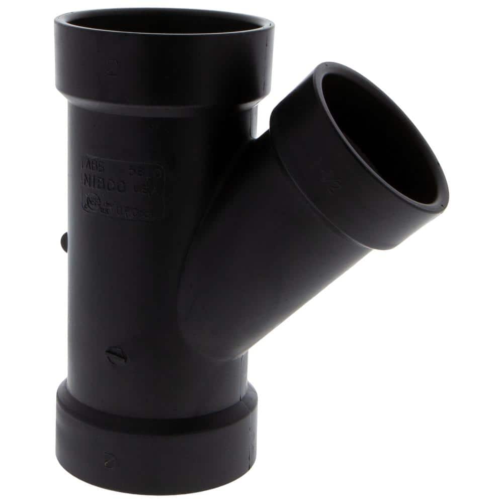 UBCBW45SSH ２つ NIBCO 2 in. x 2 in. x 1-1/2 in. ABS DWV 45-Degree All Hub