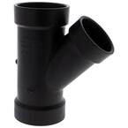 NIBCO 2 in. x 2 in. x 1-1/2 in. ABS DWV 45-Degree All Hub Reducing