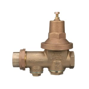 1-1/4 in. 600XL Pressure Reducing Valve with spring range from 10 PSI to 125 PSI, factory set at 50 PSI