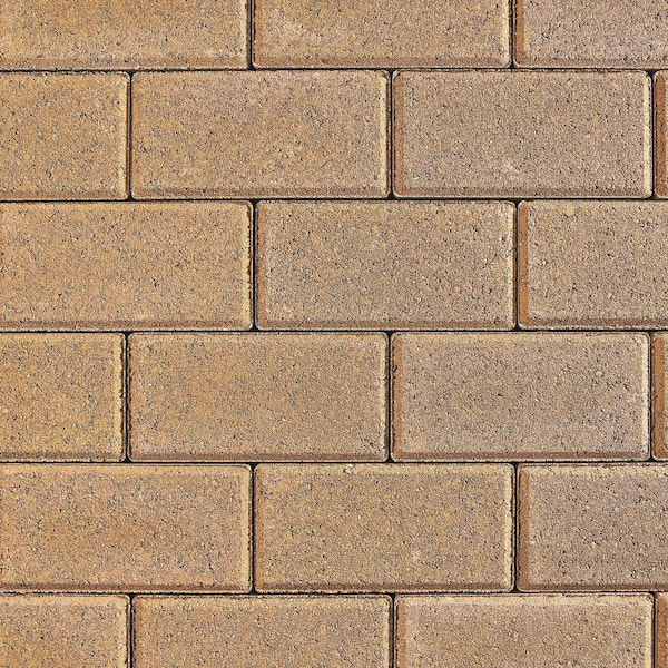 Pavestone Holland 7.87 in. L x 3.94 in. W x 2.36 in. H 60 mm Old Town Blend Concrete Paver
