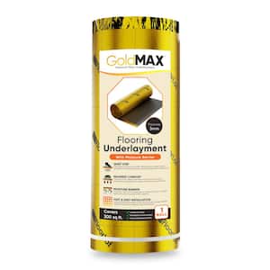 GoldMax 200 sq. ft. 3.58 ft. x 56 ft. x 3 mm Premium Underlayment for Laminate Hardwood and Engineered Floors