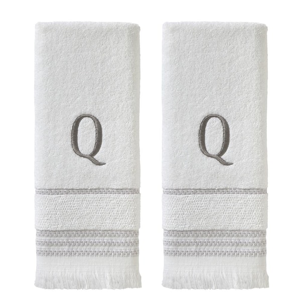 Initial discount hand towels