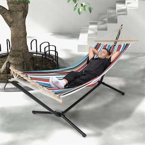 10.5 ft. Portable Hammock with Heavy Duty Stand and Carrying Case for Garden