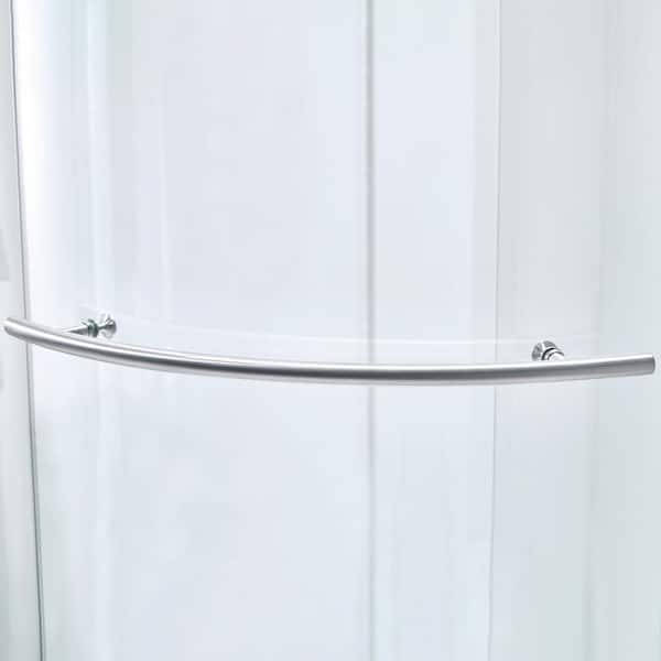 Glacier Bay Glamour 34 in. x 76.40 in. Corner Drain Corner Shower