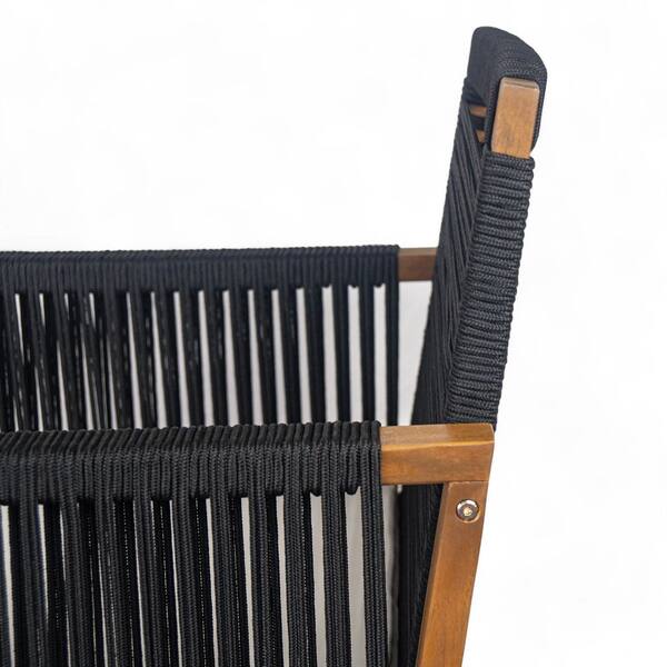 Various – Mixx-it 65 Acacia Wood Outdoor Dining Chairs, Patio Armchair with
