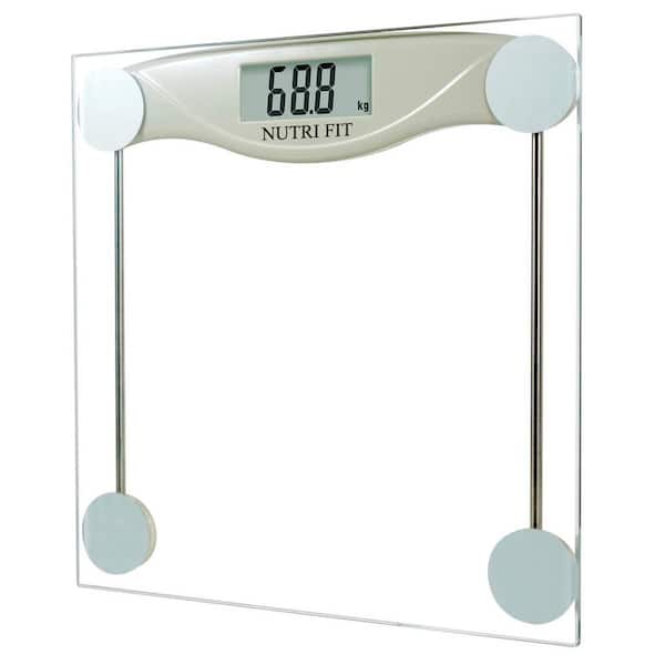 Aoibox Digital Bathroom Scale with Step on Technology in Grayish Green