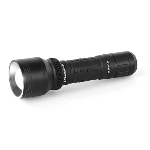 LUXPRO Torcia LED LP290V3 300 Lumen, 2 Pezzi, Alluminio Aeronautico, Impermeabile IPX4, Con Batterie AA, Per Campeggio E Emergenza