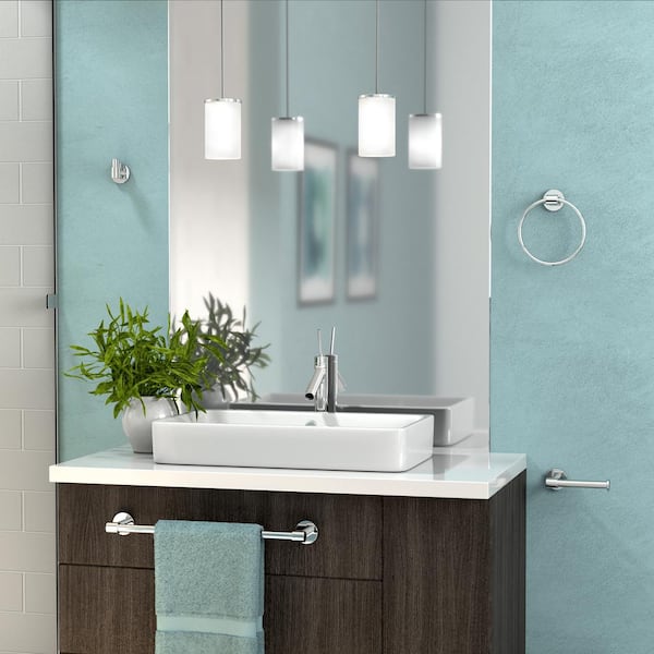 Reveal 24 in. L Towel Bar in Chrome