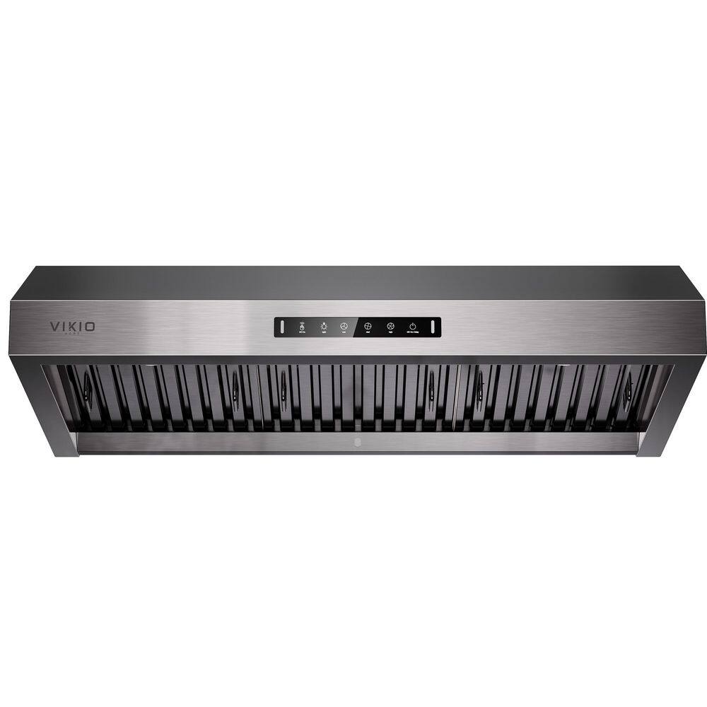36 in. 560 CFM Ducted Under Cabinet Range Hood in Black Stainless Steel with Gesture Control and Safe Filters price history on PriceWatchPro