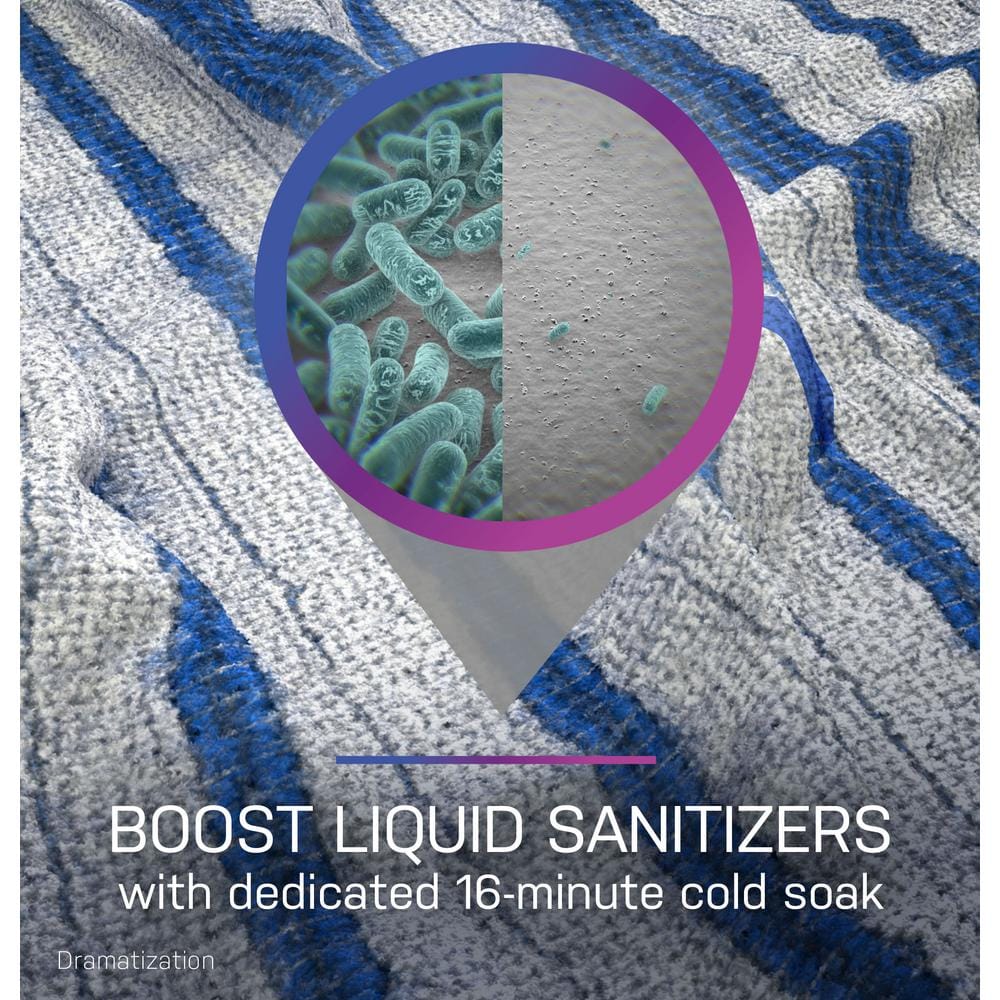 White High Efficiency Smart Front Load Washer with Steam Setting