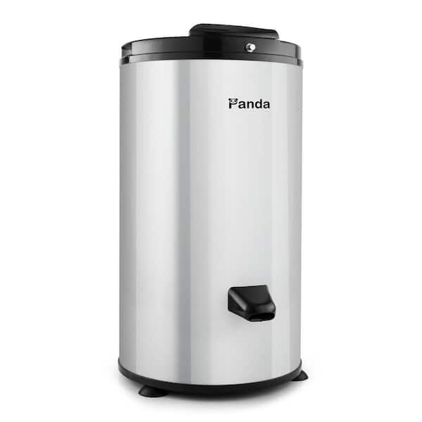 0.6 cu. ft. 110-Volt Electric Ventless Portable Spin Dryer in Silver with 3200 RPM