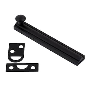 4 in. Solid Brass Oil-Rubbed Bronze Surface Bolt