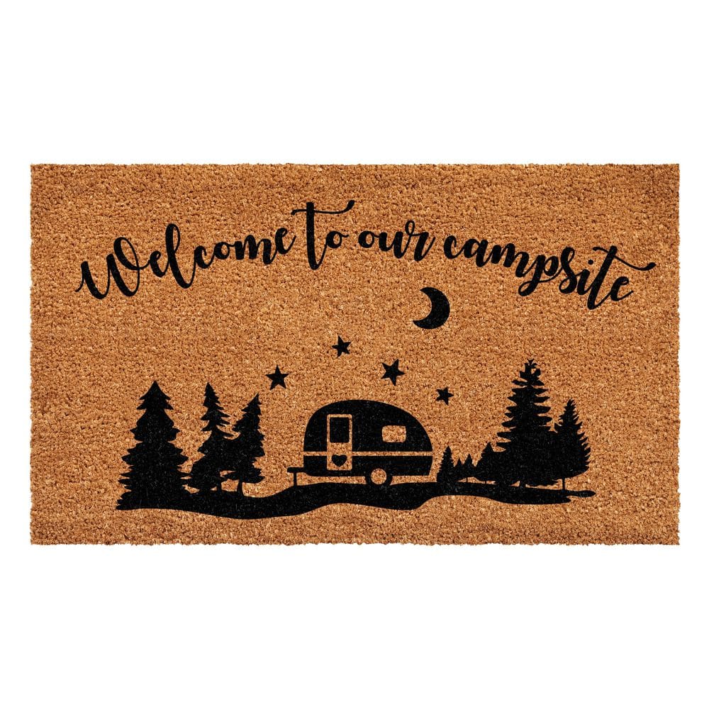 "Welcome to our campsite Doormat 24"" x 36""" price history on PriceWatchPro