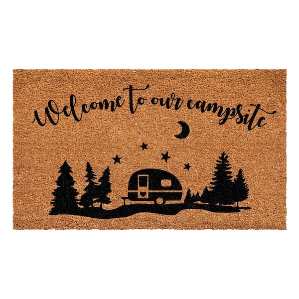 Calloway Mills Welcome to our campsite Doormat 24" x 36"