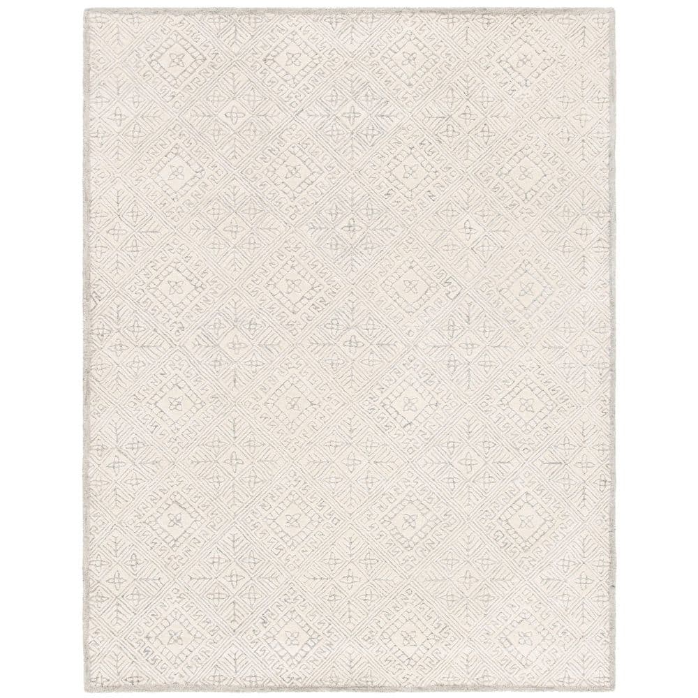 Glamour 9 X 12 Gray/Ivory Geometric Area Rug price history on PriceWatchPro