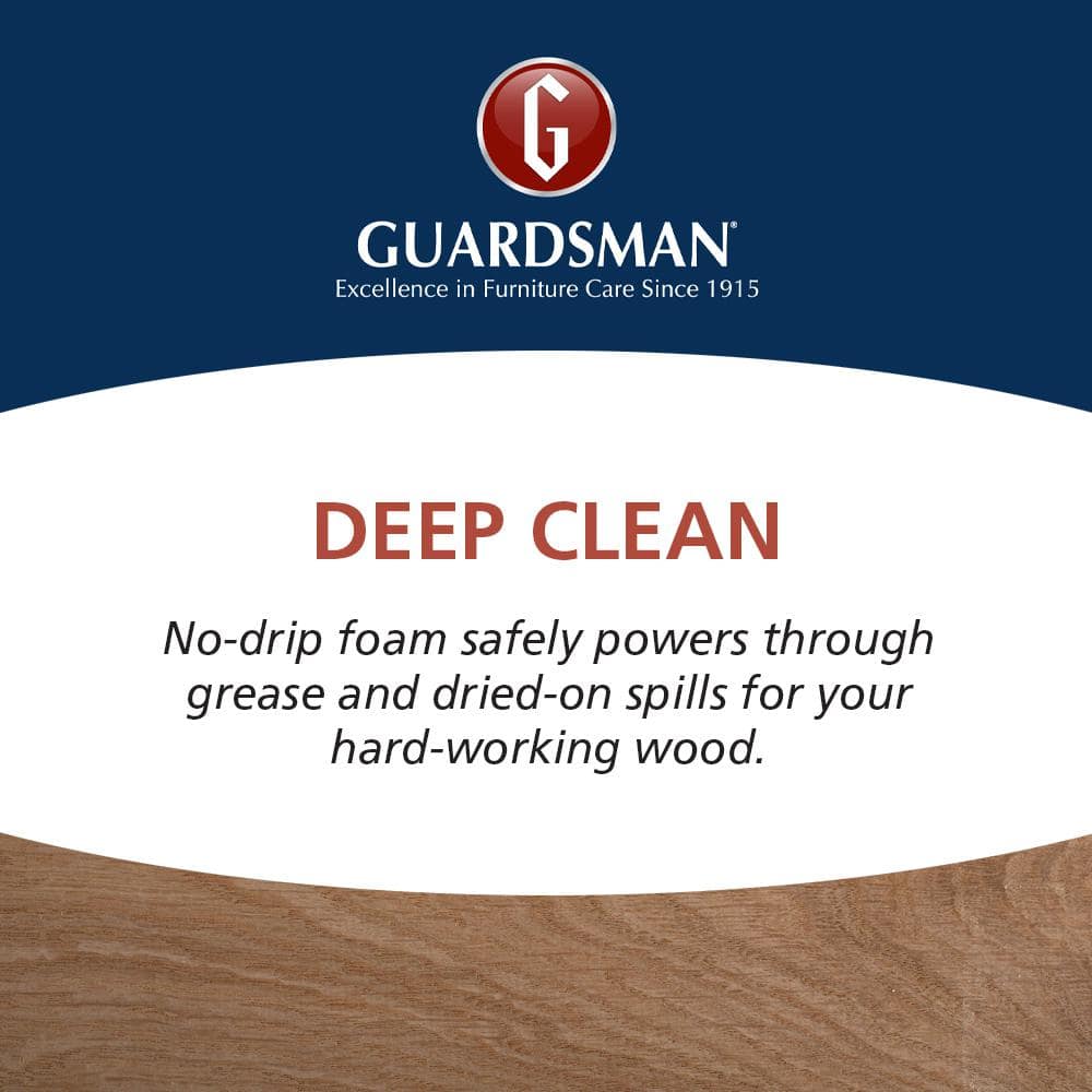 Guardsman Deep Clean Wood Cabinets and Furniture Cleaner, 12.5 oz Aerosol